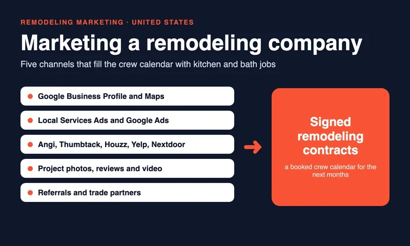 Marketing a Remodeling Company: How to Get Kitchen and Bath Jobs in the US