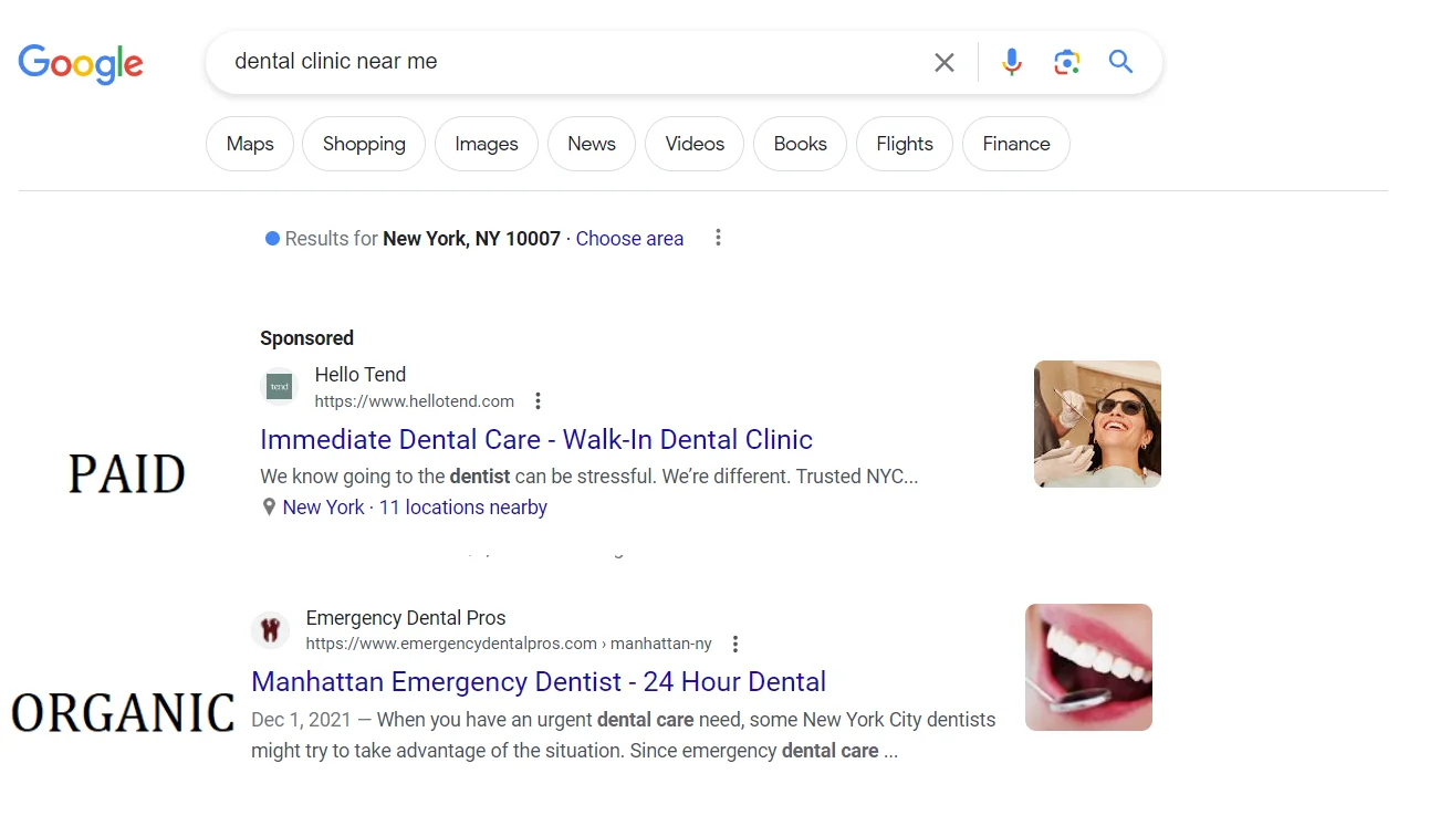 SEO для стоматологии: продвижение сайта клиники в Яндексе