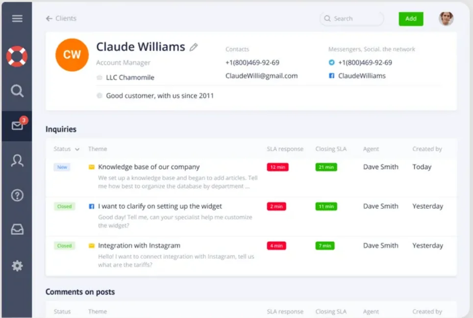 Help desk для малого бизнеса: хелпдески и чаты для поддержки
