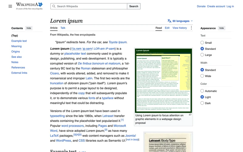 Lorem ipsum: что это такое, откуда взялся и где взять текст-рыбу
