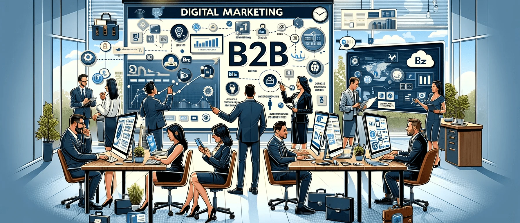 Digital-маркетинг для B2B: каналы и воронка для корпоративных клиентов